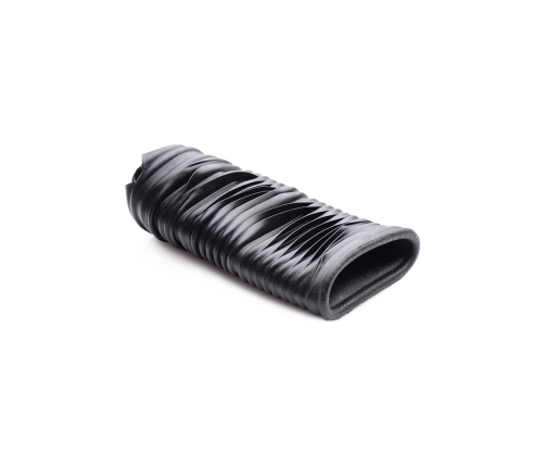 Lightning Stroke - Silicone Stroker with Vibrating Bullet
