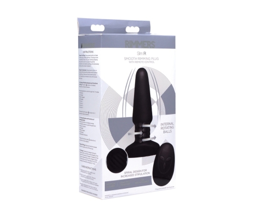 Slim R - Smooth Rimming Plug with Remote Control