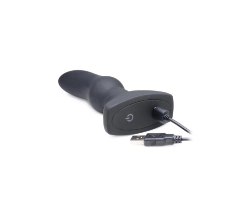 Slim M - Curved Rimming Plug with Remote Control