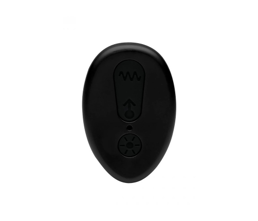 Silicone Thrusting Butt Plug with Remote Control