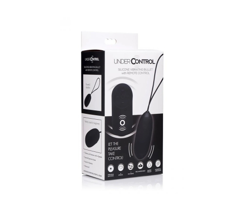 Silicone Vibrating Bullet with Remote Control