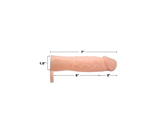 Silicone Penis Sleeve - 2 / 5 cm
