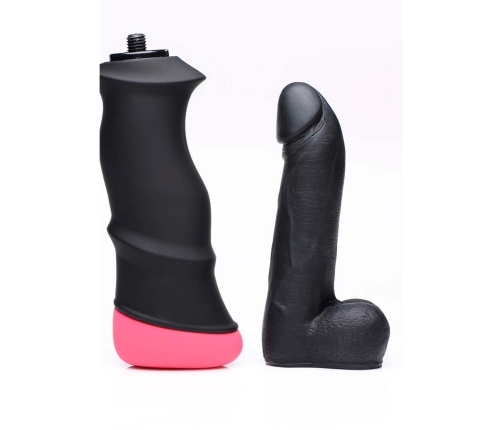 Mega Pounder Hand Held Thrusting Dildo