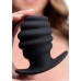 Hive Ass Tunnel - Silicone Ribbed Hollow Anal Plug - Large