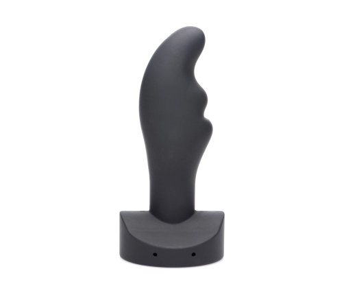Electro Zinger - Ribbed E-Stim Silicone Plug