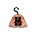 XR Brands Cat Tail Intimate Accessory Set - Black Leather Mask & Tail Plug