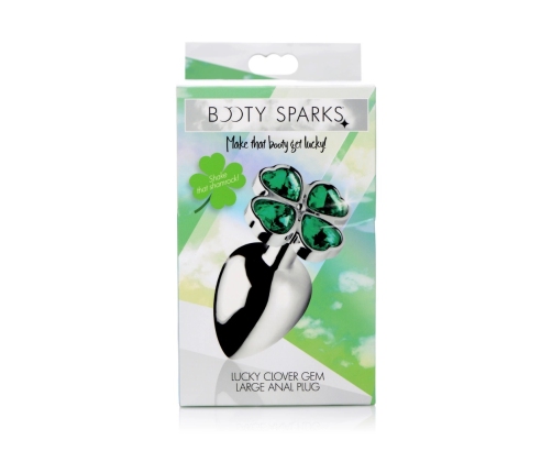 Lucky Clover Gem - Butt Plug - Large