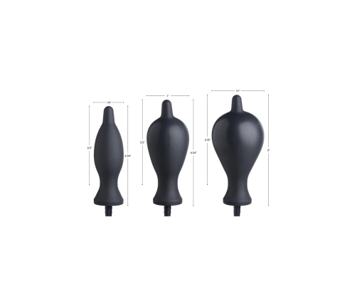 Dark Inflator - Silicone Inflatable Plug