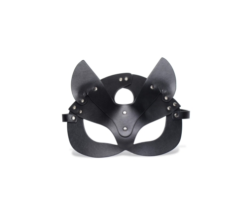 XR Brands Naughty Kitty Vegan Cat Mask Adjustable Black