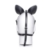 Dark Horse - Pony Head Harness with Silicone Bit