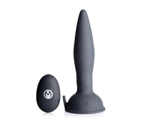Turbo Ass-Spinner - Silicone Anal Plug with Remote Control