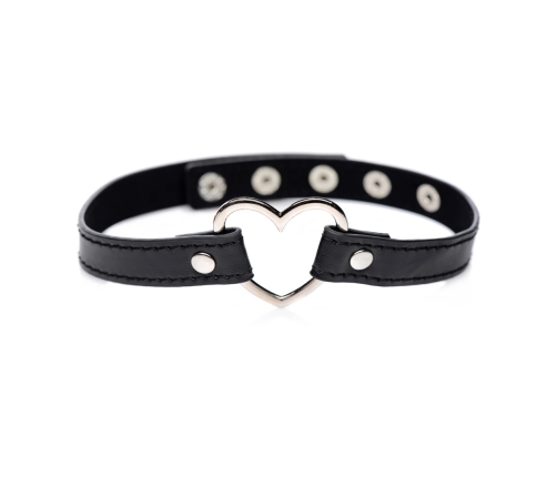 Dark Heart - Chrome Heart Black Choker