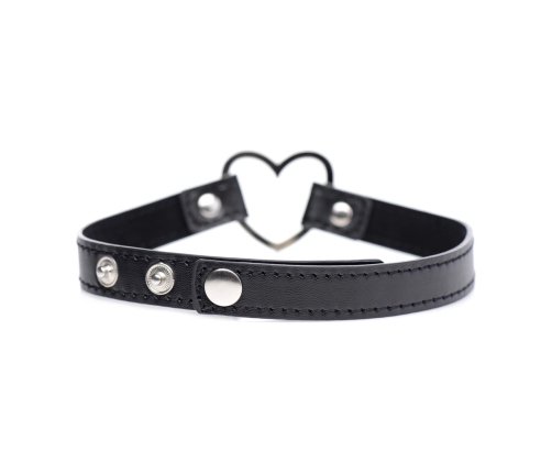 Dark Heart - Chrome Heart Black Choker