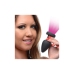 Silicone Vibrating LED Plug - Medium