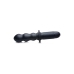 The Groove - Silicone Vibrator with Handle - Black
