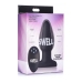 Inflatable Vibrating Silicone Butt Plug