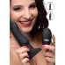 Inflatable Curved Vibrating Silicone Butt Plug