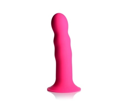 Squeezable Wavy Dildo