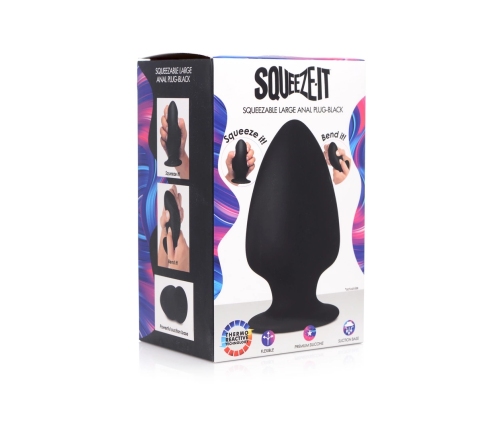 Squeezable Anal Plug - Large