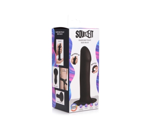 Squeezable Phallic Dildo