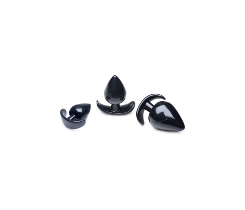 Triple Spades - 3 Piece Anal Plug Set