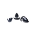 Triple Spades - 3 Piece Anal Plug Set
