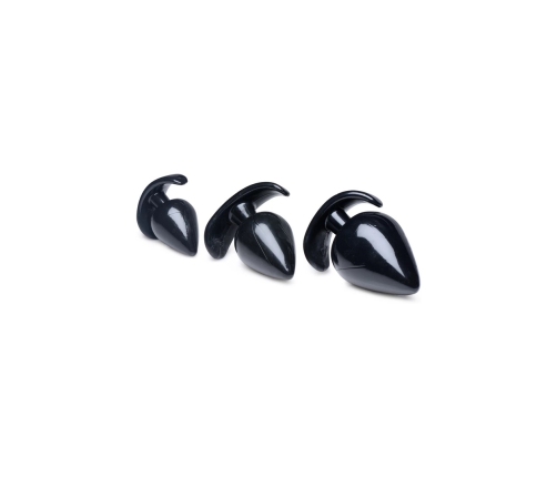 Triple Spades - 3 Piece Anal Plug Set