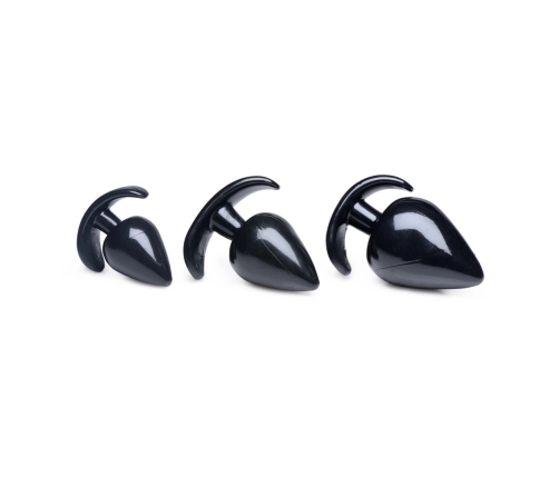 Triple Spades - 3 Piece Anal Plug Set