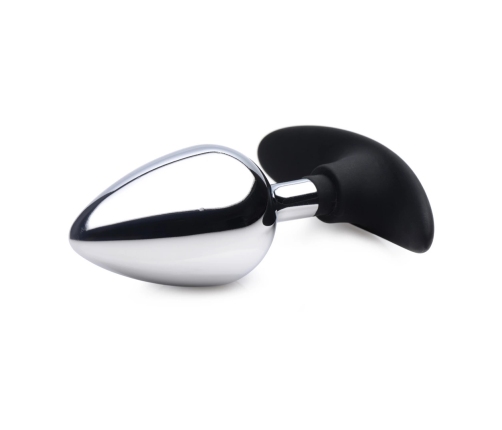 Dark Invader - Metal and Silicone Anal Plug - Large