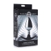 Dark Invader - Metal and Silicone Anal Plug - Large