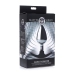 Dark Invader - Metal and Silicone Anal Plug - Large