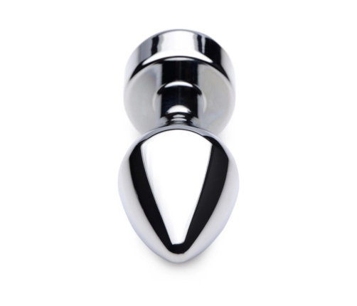 Pink Gemstone - Weighted Base Aluminum Plug - Medium