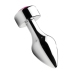 Pink Gemstone - Weighted Base Aluminum Plug - Medium