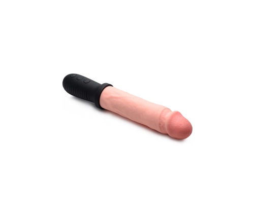 Auto Pounder - Vibrating and Thrusting Dildo with Handle