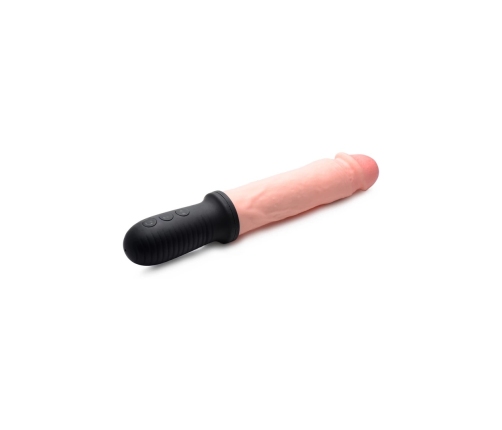 Auto Pounder - Vibrating and Thrusting Dildo with Handle