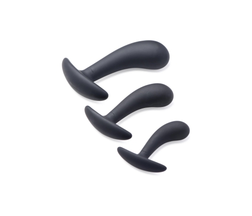 Dark Delights - 3 Piece Curved Anal Trainer Set
