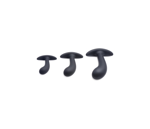 Dark Delights - 3 Piece Curved Anal Trainer Set