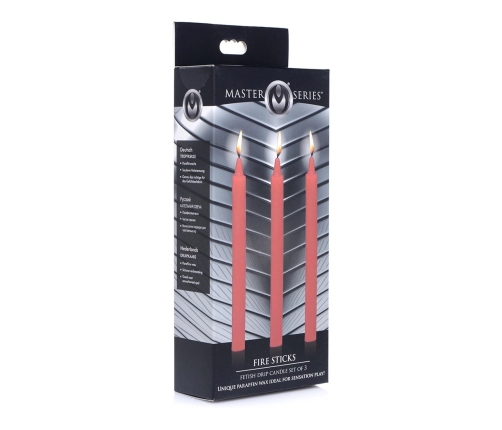 Fire Sticks - Fetish Drip Candles - 3 Pieces