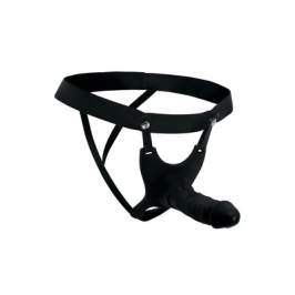 SM - Hollow Silicone Dildo Strap-On