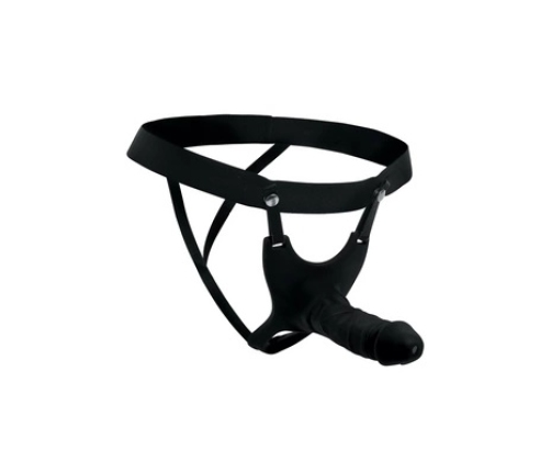 SM - Hollow Silicone Dildo Strap-On
