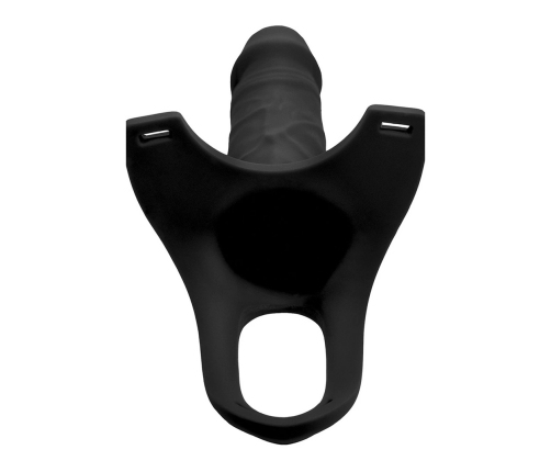 SM - Hollow Silicone Dildo Strap-On
