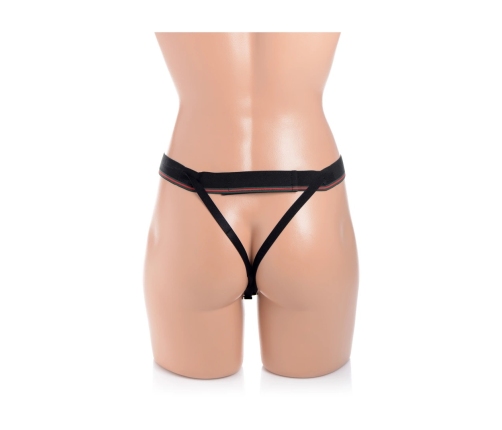 SM - Hollow Silicone Dildo Strap-On