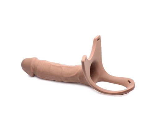 SM - Hollow Silicone Dildo Strap-On