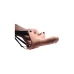 SM - Hollow Silicone Dildo Strap-On