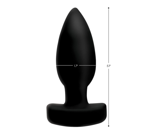Smooth Vibrating Anal Plug with Remote Control