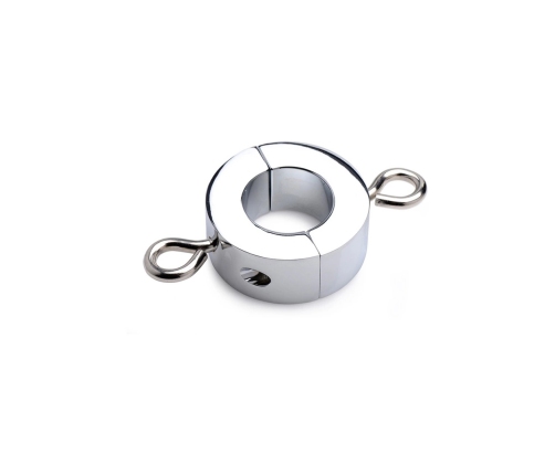 XR Brands Master Series Metal Ball Stretcher 220g Adjustable Ring