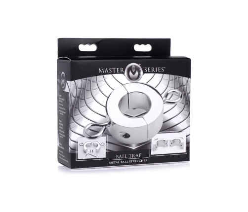 XR Brands Master Series Metal Ball Stretcher 220g Adjustable Ring
