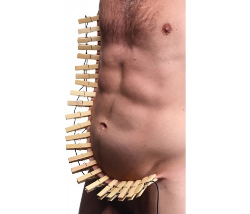 Firecracker - 24 Clothespin Body Chain