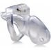 Clear Captor - Chastity Cage with Keys - Medium