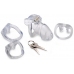 Clear Captor - Chastity Cage with Keys - Medium